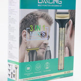 Daling DL-9266 3-in-1 Rechargeable Hair Clipper